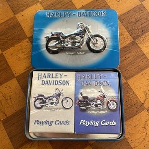 Harley-Davidson Playing Cards in Collectible Tin
